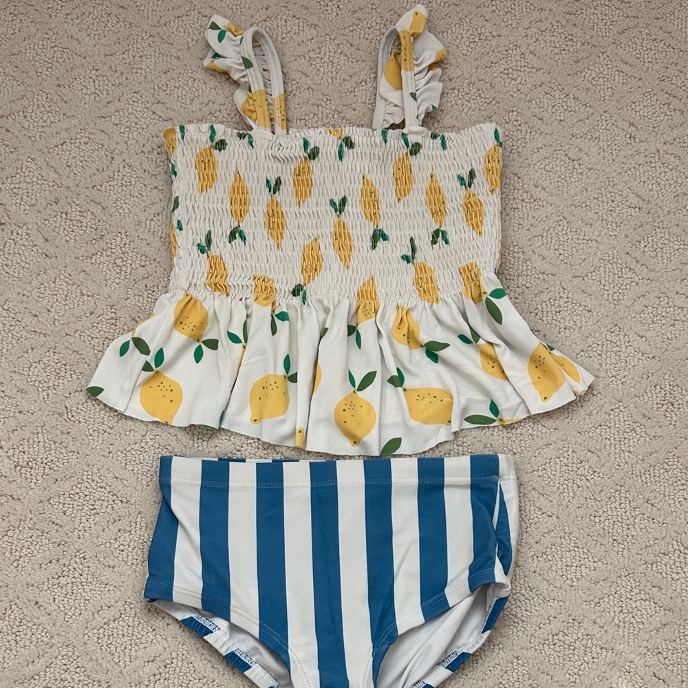 Hanna Andersson Sunblock Mixie Tankini Swimsuit